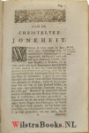 Eenhoorn, Wilh. van - Neotēs chrisianikē ofte Christelyke jonkheit, waar in van de jonkheit in het gemeen, van het bestaan, de plichten, en opvoeding der jeugd in het bijzonder gehandelt wordt ; 3 delen compleet