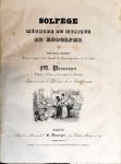 Rodolphe, Jean-Joseph: - Solfège ou méthode de musique. Nouvelle édition revue, corrigée et dans laquelle les leçons trop hautes ont été baissées par. M. Panseron Rodolphe, Jean-Joseph: - Solfège ou méthode de musique. Nouvelle édition revue, corrigée et dans laquelle les leçons trop hautes ont été baissées par. M. Panseron