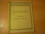 Schubert; Franz (1797–1828) - Impromptus (Moments musicaux) fur Klavier