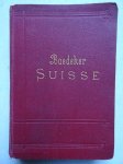 Baedeker, K.. - La Suisse et les parties limitrophes de la Savoie et de l'Italie. Manuel du voyageur. Avec 59 cartes, 13 plans et 11 panoramas.