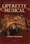 Fred Bredschneyder - Nieuw operette en musicalboek compleet naslagwerk