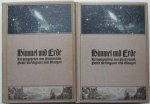 Plaßmann, J., P. Kreichgauer, J. Pohle und L. Waagen (Hrsg.). - Himmel und Erde. Unser Wissen von der Sternenwelt und dem Erdball. 2 Bände.
