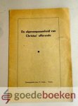 Geluk (ouderling te Tholen), H. - De algenoegzaamheid van Christus offerande --- Geschreven tegenover een boekje van dr. Steenblok, gericht aan de onderwijzers der Scholen