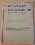 Vliet-van Dam, J.L.C. van - De huisvrouw kàn bezuinigen! Practische en nuttige wenken in moeilijke tijden
