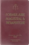  - Formulaire magistral & thérapeutique