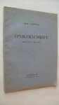 Foppema Yge - Spijkerschrift mei 1940- mei 1945