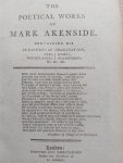 Akenside, Mark - The poetical works of Mark Akenside, With The Life Of The Author