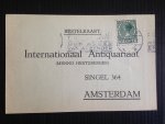  - Oude briefkaart 1928, Internationaal Antiquariaat Hertzberger, nr 7