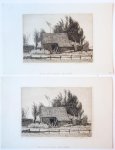 Laurent Verwey van Udenhout (1884-1913) - [Modern print, etching and dry point] Garden house (tuinhuis), published before 1913.