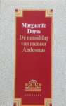 Duras, Marguerite - De namiddag van meneer Andesmas