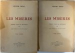 Victor Hugo - Les misères  Premiere Version Des Miserables Avec 12 Portraits Au Lavis Par G. Pavis