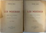 Victor Hugo 14011 - Les misères  Premiere Version Des Miserables Avec 12 Portraits Au Lavis Par G. Pavis
