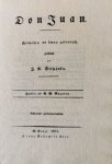 Mozart, W.A.: - [Libretto] Don Juan. Zpewohra we dwau gednánjch. Zcesstená od J.N. Stepánka