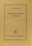 HEGEL, G.W.F., BRÖCKER, W. - Auseinandersetzungen mit Hegel.