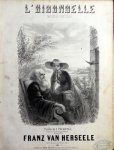 Van Herseele, Franz: - L`hirondelle. Mélodie poétique. Paroles de S. Pécontal
