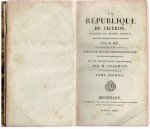 Mai,M. - la Republique de Cicéron 3 tomes