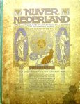 - plaatjesalbum NIJVER NEDERLAND - onze landbouw, nijverheid en handel in woord en beeld - met aquarellen en teekeningen van Andre Vlaanderen en Daan Hoeksema - uitgever Fabriek "De Bijenkorf", v/h M.K.Honig, Koog aan de Zaan 1916, 1ste druk, gebonden,