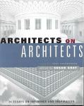 Gray, Susan - Architects on Architects