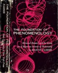Farber, Marvin. - The Foundation of Phenomenology: Edmond Husserl and the Quest for a Rigorous science of philosophy
