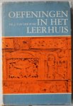 Werf, J. van der - Oefeningen in het leerhuis. Met krantenknipsels
