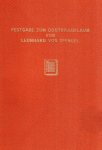 Spengel, Leonhard von. - Festgabe zum Doktorjubiläum des Herrn Professors Dr. Leonhard von Spengel.