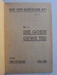 de Haas, Jan - de blinddoek af