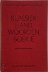 Koenen - Van Anrooy, J. [bew.] Endepols - Klassiek handwoordenboekje van namen uit de Griekse en Romeinse mythologie, aardrijkskunde en geschiedenis en uit de Germaanse (Noordse) mythologie