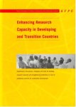 Swiss Commission for Research Partnerships with developing Countries (KFPE) - Enhancing Research Capacity in Developing and Transition Countries: Experiences, discussions, strategies and tools for building research capacity and ... research for sustainable development.