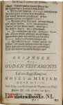 Durham, Jacobus (James) - De sleutel of verklaaring van 't Hoogliedt Salomons / Vertaelt door Jacobus Koelman. Hier zijn bygevoegt ettelijke gezangen des O. Test. op zang-maat gestelt door David Montanus