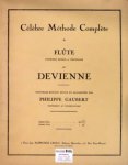 Devienne, François: - Célèbre méthode complète de Flûte. Systèmes Boehm et ordinaire. Nouvelle édition augmentée par  Philippe Gaubert. Premier - Deuxième partie