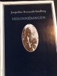 Royaards- Sandberg, Jacqueline - Herinneringen