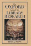 Thomas Mann - The Oxford Guide to Library Research