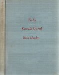MARDEN, Brice - TU FU - Thirty-six Poems by Tu Fu translated by Kenneth Rexroth with twenty-five Etchings by Brice Marden. MARDEN, Brice - TU FU - Thirty-six Poems by Tu Fu translated by Kenneth Rexroth with twenty-five Etchings by Brice Marden.
