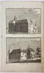 Spilman, Hendricus (1721-1784) after Pronk, Cornelis (1691-1759) - 't Kasteel Oyen in 't Ampt van tusschen Maas en Waal. 1732. / 't Kasteel Oyen.