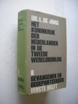 Dr.L.de Jong - deel 8,eerste helft Gevangenen en gedeporteerden, Het Koninkrijk der Nederlanden in de tweede wereldoorlog