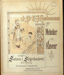 Hartmann, J.P.E.: - Melodier med klaveer til texter af "Solen i Siljedalen", fortaeling Magdalene Thoresen