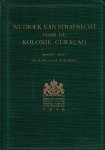 Gaay Fortman, B de (bewerking) - Wetboek van Strafrecht voor de Kolonie Curacao