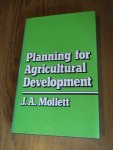Mollet, J.A. - Planning for agricultural development