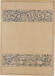  - Onze Kunst No 8 16e jaargang 1917 : Johannes Bosboom; Het werk van Belgische kunstenaars in Ballingschap