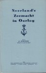 Kroese, A. (luitenant ter zee 1e klasse) - Neerland's Zeemacht in Oorlog, 145 pag. hardcover, zeer goede staat