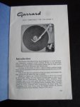 - Instruction Manuel Garrard Turntable Type AT6 Laberatory Series MarkII - Instruction Manuel Garrard Turntable Type AT6 Laberatory Series MarkII