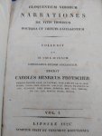 Frotscher, Carolus Henricus: - Eloquentium virorum narrationes de vitis hominum doctrina et virtute excellentium: collegit et in usus iuvenum liberalibus studiis operantium (2 delen)