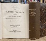 KNUTTEL, W.P.C. - Catalogus van de pamfletten-verzameling berustende in de Koninklijke Bibliotheek. Eerste deel - Eerste stuk: 1468-1620 + Eerste deel - Tweede stuk: 1621-1648.
