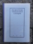 Boutens, P. C. - Vergeten liedjes