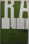 Kemp Bernard, Dister Jules, Sontag Susan, Bakker J J, e.a. - Raam Literair maandblad Nr 56 7/8 1969  De drie trawanten De roman bij William Burroughs
