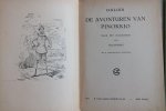 Collodi en Mongiardini, G. Rembadi bewerkt door Louise J. van Everdingen - De avonuren van pinokkio, Pinnokio's geheim, Pinikkio in Afrika (3 1e druk boeken)