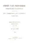 Groen, van Prinsterer G. - Briefwisseling Groen van Prinsterer deel III 1848-1866