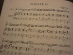 Bach; J. S. (1685 – 1750) - Sonaten; Nr. 4-6 fur Flote (Violine) und Cembalo; BWV 1033-1035