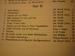 Strauss; J. - Fur die Jugend Strauss die schonsten Walzer u. Tanz-Melodien von Strauss, Millocker, Genee, Zeller u.a.; Fur Klavier leicht bearbeitet von Richard Krentzlin - Band 3