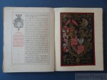 Donnet, Fernand. - Le Chapitre de la Toison d'or tenu en l'eglise Notre Dame en l'an 1555 lors du second sejour du Roi Philippe II en la Ville d'Anvers. Relation des ceremonies et fetes organisées en cette occasion. Avec notices bibliographiques concernant les C...